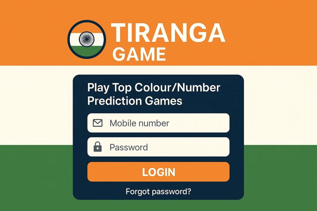 Tiranga Game Login